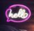 Neon lamp – Hello – Roze – Wandlamp