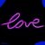 Neon Lamp – Love Roze – Incl. Ophanghaakjes – Neon Sign – Neon Verlichting – Neon Led Lamp – Wandlamp