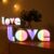 Neon Love Letters – Neon verlichting – Sfeerlicht – Voor binnen – Wandlamp – Nachtlampje – Love 2