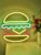 Neon verlichting Hamburger – Hamburger – Burger – Neon wandlamp – Horeca – Neon ligt – Sfeerverlichting – Neonlicht – Neon lamp – Neonverlichting – Neon verlichting -…