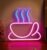 Neon verlichting koffie – Koffie – Neon wandlamp – Coffee – Neon ligt – Sfeerverlichting – Neonlicht – Neon lamp – Neonverlichting – Neon verlichting – Tafellampen – Verlichting…