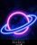 Neon verlichting planeet roze – Planeet – Planet – Neon wandlamp – Neon ligt – Led – Sfeerverlichting – Neonlicht – Neon lamp – Neonverlichting – Neon verlichting – Tafellampen…