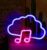 Neon verlichting wolk en muziek – Wolk – Neon wandlamp – Music – Neon ligt – Sfeerverlichting – Neonlicht – Neon lamp – Neonverlichting – Neon verlichting – Tafellampen -…