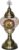 Oosterse mozaiek tafellamp – Mixcolour – Hoogte 30cm – Diameter bol(len) 13,5cm