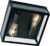 Plafondlamp Stanford plafonniere E27 fitting Zwart wandlamp IP43