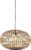 QAZQA amira – Oosterse Hanglamp – 1 lichts – Ø 44 cm – Naturel – Woonkamer | Slaapkamer | Keuken