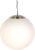 QAZQA ball hl – Moderne Hanglamp – 1 lichts – Ø 500 mm – Wit – Woonkamer | Slaapkamer | Keuken