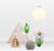 QAZQA ball – Moderne Hanglamp – 1 lichts – Ø 400 mm – Wit – Woonkamer | Slaapkamer