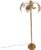 QAZQA botanica – Landelijke Vloerlamp | Staande Lamp – 3 lichts – H 160 cm – Goud/messing – Woonkamer | Slaapkamer