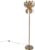 QAZQA botanica – Retro Vloerlamp | Staande Lamp – 1 lichts – H 170 cm – Goud/messing – Woonkamer | Slaapkamer | Keuken