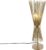 QAZQA broom – Landelijke Tafellamp – 1 lichts – H 58 cm – Goud/messing – Woonkamer | Slaapkamer | Keuken