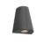 QAZQA Dreamy – Moderne Wandlamp Up Down voor buiten – 1 lichts – D 85 mm – Donkergrijs – Buitenverlichting