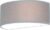 QAZQA drum – Moderne Wandlamp met kap voor binnen – 1 lichts – D 150 mm – Grijs – Woonkamer | Slaapkamer | Keuken