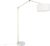 QAZQA editor stof – Design Vloerlamp | Staande Lamp met kap – 1 lichts – H 190.8 cm – Goud/messing – Woonkamer | Slaapkamer