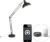 QAZQA hobby fl – Retro LED Smart Vloerlamp | Staande Lamp incl. wifi – 1 lichts – H 185 cm – Zwart – Woonkamer | Slaapkamer