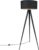 QAZQA ilse – Moderne Tripod | driepoot vloerlamp | Staande Lamp – 1 lichts – H 1450 mm – Zwart – Woonkamer | Slaapkamer | Keuken