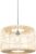 QAZQA maud – Oosterse Hanglamp – 1 lichts – Ø 45 cm – Naturel – Woonkamer | Slaapkamer | Keuken