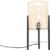 QAZQA natasja – Landelijke Tafellamp – 1 lichts – H 46 cm – Naturel – Woonkamer | Slaapkamer | Keuken