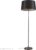 QAZQA Parte – Moderne Vloerlamp | Staande Lamp – 1 lichts – H 1680 mm – Staal – Woonkamer | Slaapkamer | Keuken