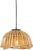 QAZQA pua – Oosterse Hanglamp – 1 lichts – Ø 30 cm – Naturel – Woonkamer | Slaapkamer | Keuken