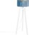 QAZQA puros – Moderne Tripod | driepoot vloerlamp | Staande Lamp – 1 lichts – H 1450 mm – Blauw – Woonkamer | Slaapkamer | Keuken