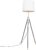 QAZQA Scopo – Moderne Tripod | driepoot vloerlamp | Staande Lamp – 1 lichts – H 1570 mm – Wit – Woonkamer | Slaapkamer | Keuken