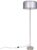 QAZQA simplo – Design Vloerlamp | Staande Lamp met kap – 1 lichts – H 1690 mm – Zwart – Woonkamer | Slaapkamer