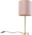 QAZQA simplo – Moderne Tafellamp met kap – 1 lichts – H 595 mm – Roze – Woonkamer | Slaapkamer