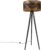 QAZQA tripod_classic – Klassieke Tripod | driepoot vloerlamp | Staande Lamp – 1 lichts – H 136 cm – Luipaard print – Woonkamer | Slaapkamer | Keuken