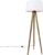 QAZQA tripod_classic – Landelijke Tripod | driepoot vloerlamp | Staande Lamp – 1 lichts – H 136 cm – Wit – Woonkamer | Slaapkamer