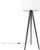 QAZQA tripod_classic – Moderne Tripod | driepoot vloerlamp | Staande Lamp – 1 lichts – H 136 cm – Wit – Woonkamer | Slaapkamer