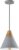 QUVIO Hanglamp Scandinavisch – Lampen – Plafondlamp – Verlichting – Keukenverlichting – Lamp – Kegellamp – E27 fitting – Voor binnen – Met 1 lichtpunt – Aluminium – Hout – D 22…