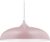 Relaxdays hanglamp retro – ronde pendellamp – woonkamerlamp metaal – hangende plafondlamp – roze