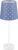 Relaxdays kinderlamp sterren – tafellamp ster – nachtlamp kinderkamer – E14 – kinderen – blauw