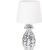 Relaxdays tafellamp ananas – zilver – met stroomkabel – lamp – sierlamp – designerlamp