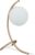 Relaxdays tafellamp goud – nachtlamp – E27 fitting – design – lamp woonkamer – sfeerlamp