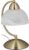 Relaxdays tafellamp touch functie – bureaulamp – E14 – nachtlamp – glas – retro – dimbaar – messing