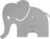 ROOMMATE – Olifant – Wandlamp – 1003671-Grey