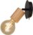 Searchlight SPINNY Spot Wandlamp Hout Zwart