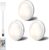 Set van 3 LED Spots met Afstandsbediening – Oplaadbare Vitrinekast Verlichting (1000mAh) – RGBW Kleuren – Geschikt voor Slaapkamer, Garderobe, Kast