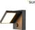 SLV buiten wandlamp Abridor Sensor – antraciet