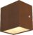 SLV buiten wandlamp Sitra Cube – led – roest 3000k