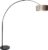 Steinhauer vloerlamp Sparkled light – zwart – metaal – 8128ZW