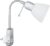 Stopcontact Lamp met Schakelaar – Trion – Rond – Mat Chroom – Aluminium – E14 – Stekkerlamp – Stekkerspot