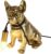 Tafellamp – Dierenlamp Hond Francis – goud