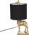 Tafellamp Giraffe goud H42 cm – Zwart – Lamp – E27