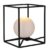 Tafellamp REALITY Gabbia – Zwart