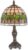 Tiffany tafel lamp, tafellamp, buro lamp, glas in lood lampen A TIFFANY STYLE TABLE LAMP