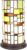 Tiffany Tafellamp Ø 15×26 cm Beige Groen Glas Kunststof Rond Tiffany Bureaulamp Tiffany Lampen Glas in Lood