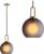 TooLight Bolle Hanglamp – E27 – Ø 20 cm – Grijs